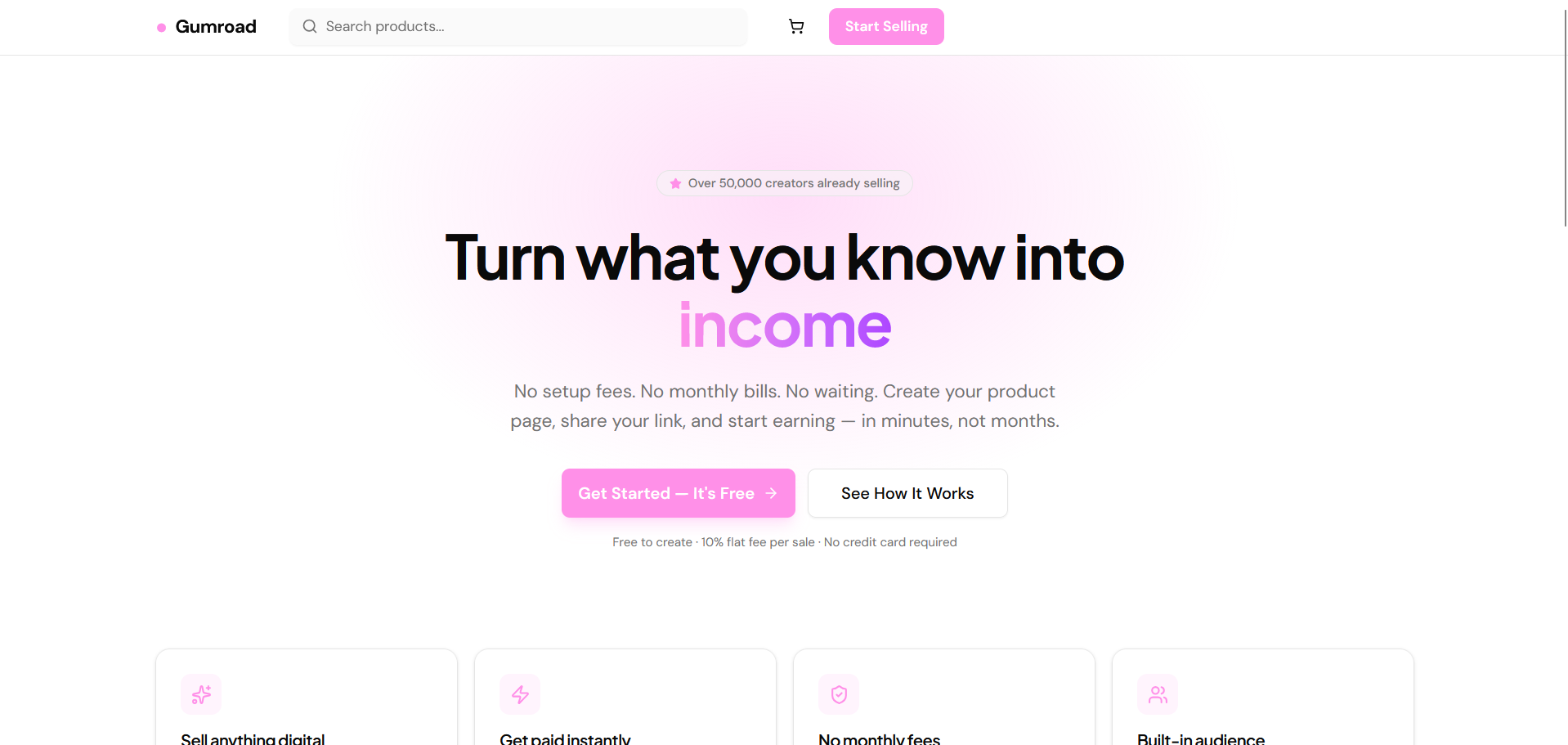 Earnly Gumroad Clone